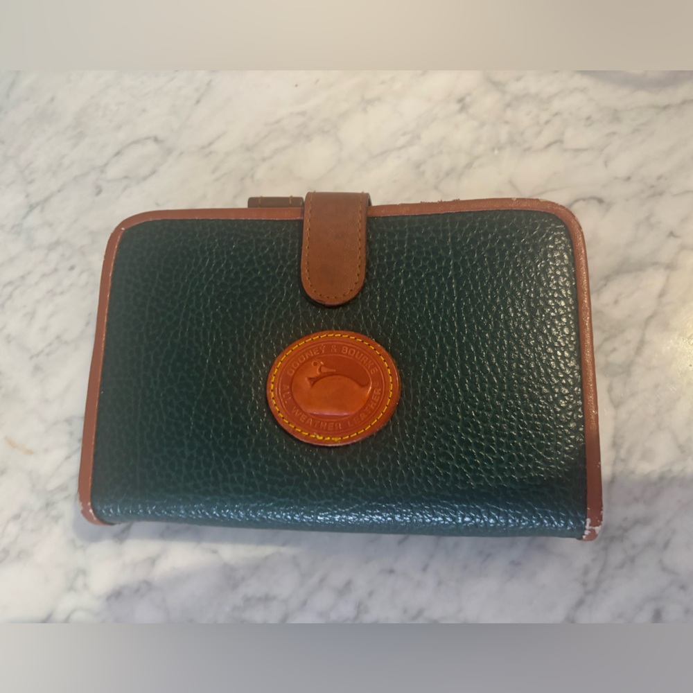 Dooney & Bourke pebble grain leather daily planner -Vintage